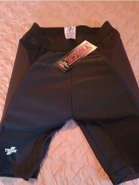TRACE Black Unisex Sliding Shorts - Baseball/Softball